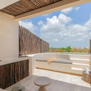 Apartment Private Pool And Rooftop In Aldea Zama, 24 7 Security In A Gated Community 15, Tulum