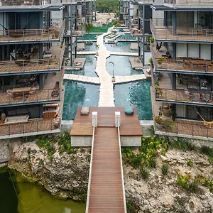 Apartment Waterworld 2br W Cenote -lagoons - Big Gym, Tulum